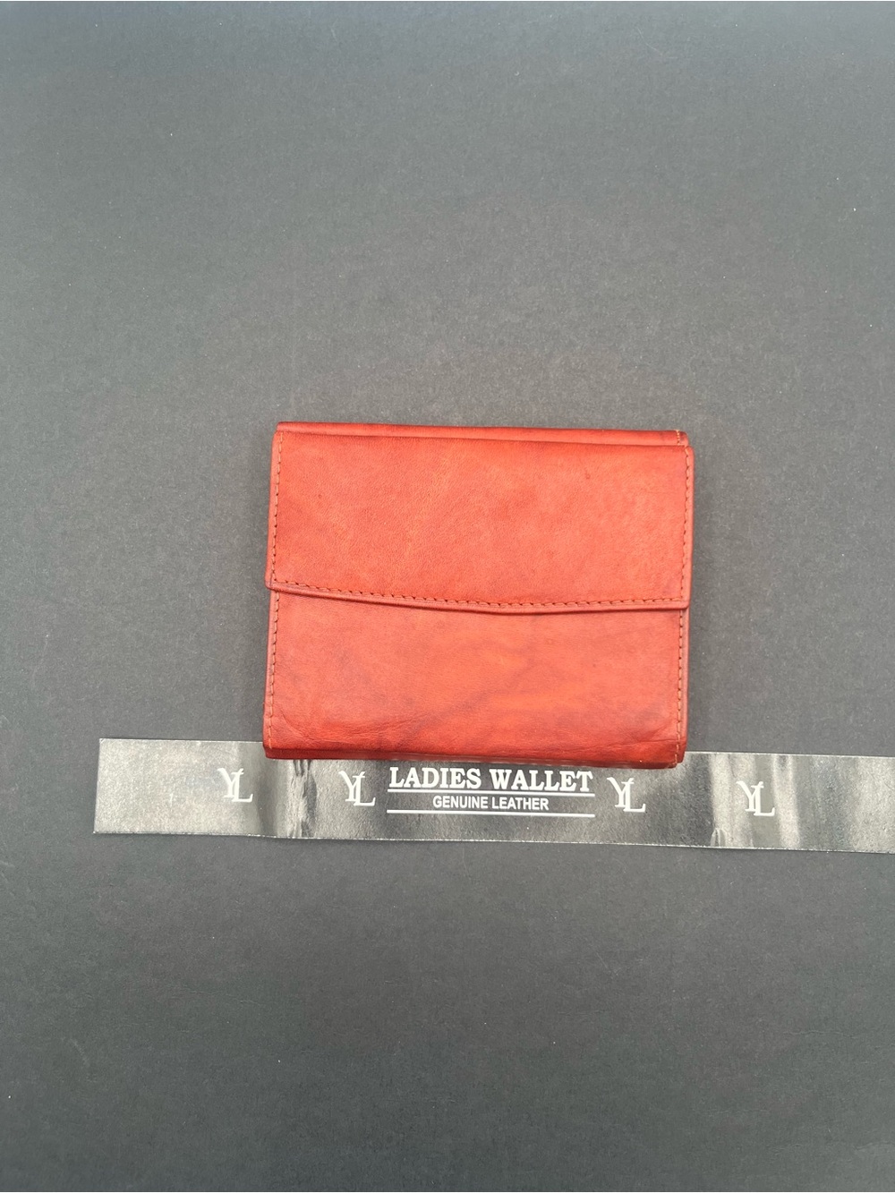 Ladies Wallet Genuine Leather warm brown Women's Card & Key Holder